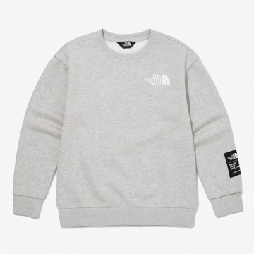 THE NORTH FACE-K'S ESSENTIAL SWEATSHIRTS (GREY)